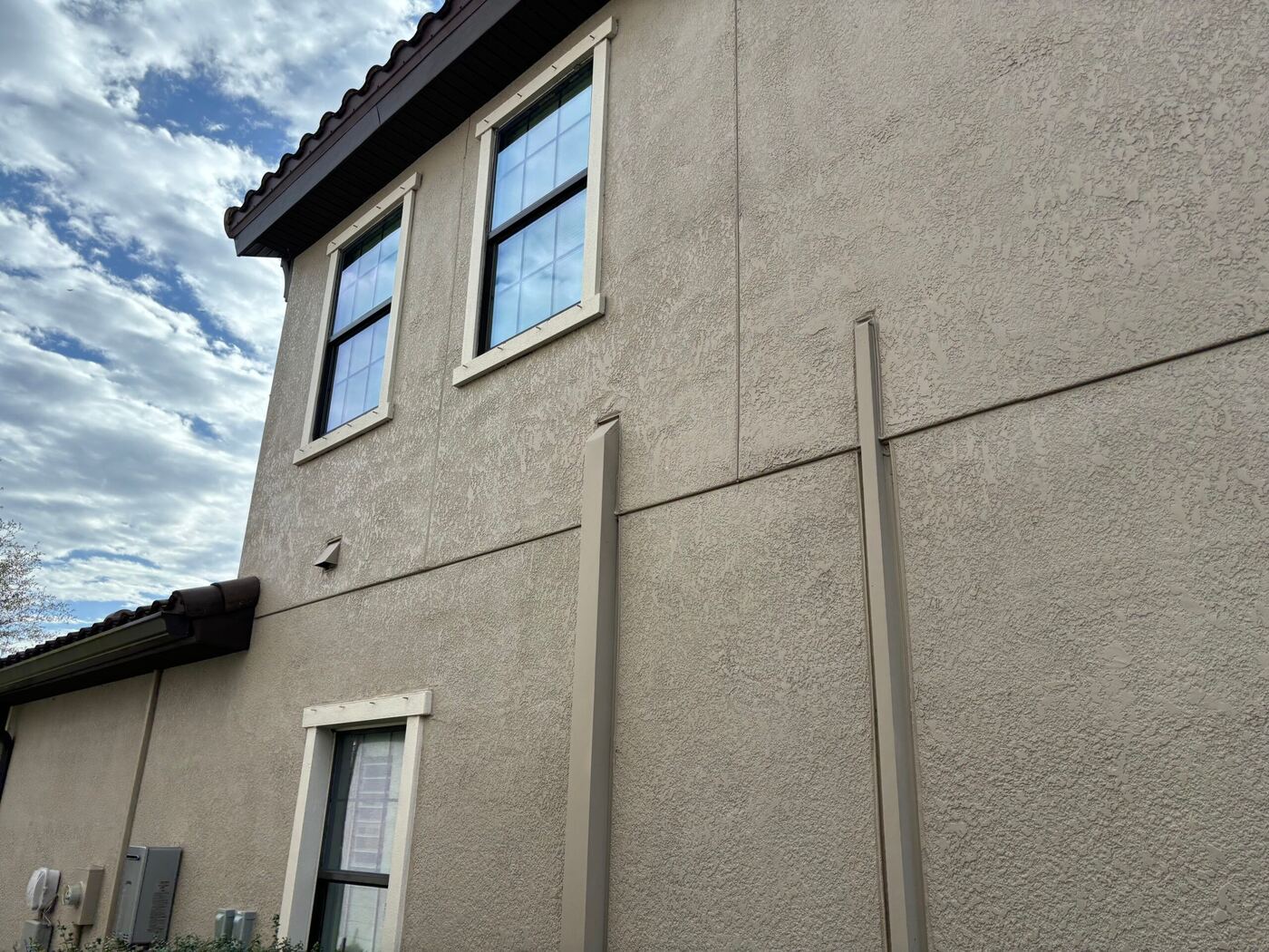 Window cleaning before/after