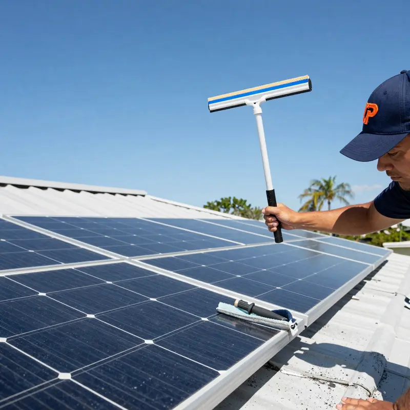 Solar Panel Cleaning